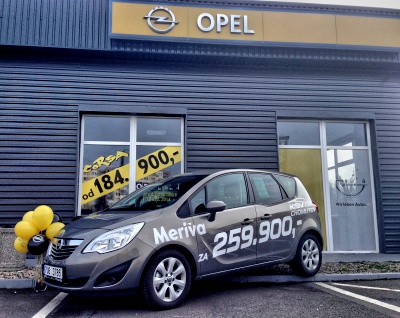 Model Opel Meriva pořídíte u KŠV Car s.r.o. za 259 900 Kč.
