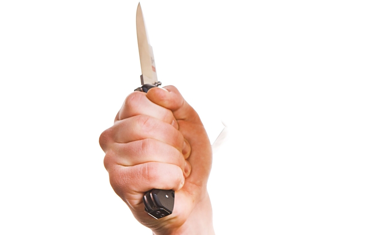 Nožem se mladík nejdříve pořezal, potom s ním zaútočil na strážníky. Skončil na psychiatrii. Ilustrační foto: Stockvault.net