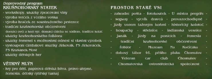 slavnosti doprovodný progrma 244