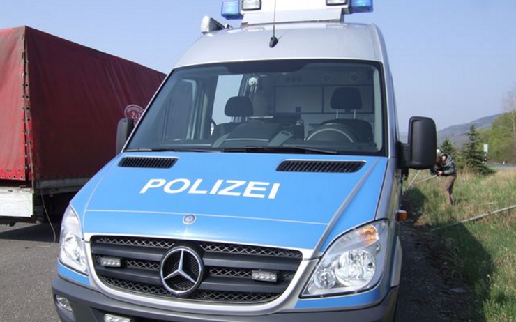 Čeští a němečtí policisté se zaměřili na nákladní auta. Zdroj: Policie ČR Čeští a němečtí policisté se zaměřili na nákladní auta. Zdroj: Policie ČR