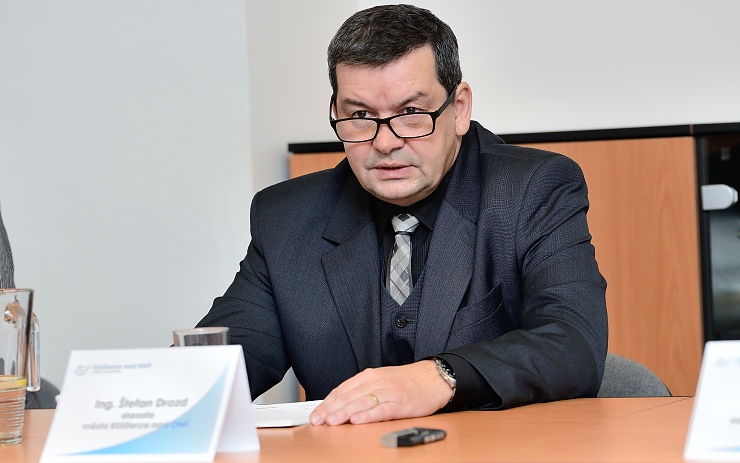 Starosta Klášterce Štefan Drozd ze Strany soukromníků ČR. Foto: Klášterec nad Ohří Starosta Klášterce Štefan Drozd ze Strany soukromníků ČR. Foto: Klášterec nad Ohří