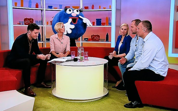 Ústecký kraj tento týden prezentoval olympiádu i ve Snídani s Novou. Ústecký kraj tento týden prezentoval olympiádu i ve Snídani s Novou.