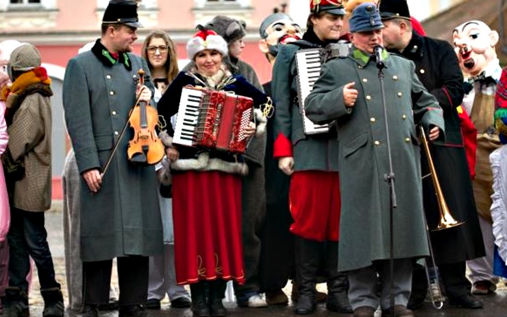 Masopust v Kadani. Foto: archiv Kultura - Kadaň Masopust v Kadani. Foto: archiv Kultura - Kadaň