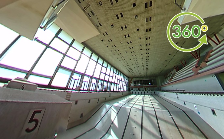 Městské lázně v Chomutově, únor 2016. Foto: Oldřich Hájek Městské lázně v Chomutově, únor 2016. Foto: Oldřich Hájek