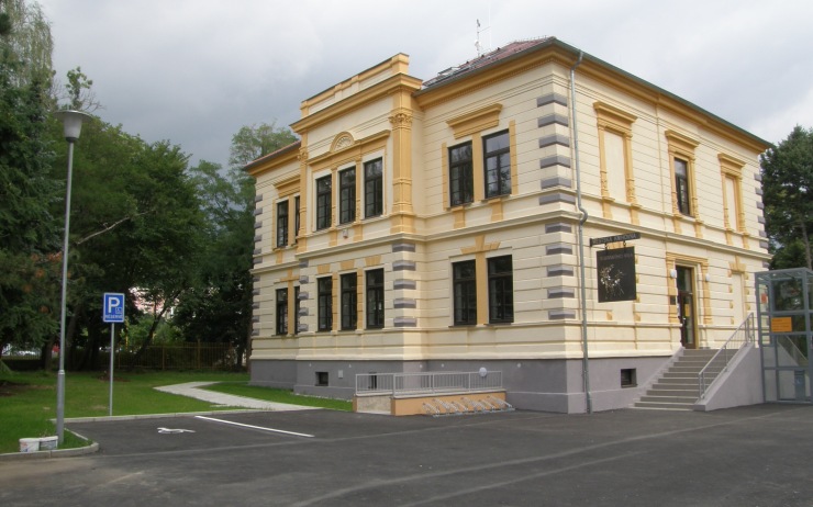 Kludského vila s knihovnou ve Vinařické ulici. Foto: město Jirkov