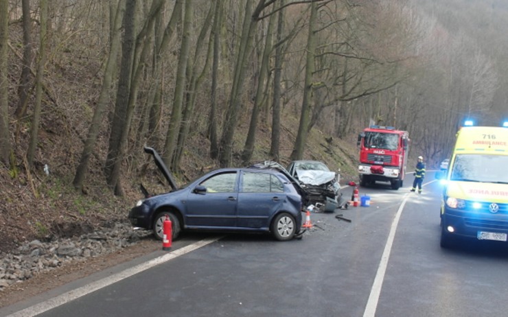 Následky těžké dopravní nehody. Foto: Policie ČR