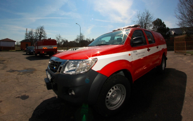 Nová Toyota. Foto: Michal Hrdlička / HZS Ústeckého kraje