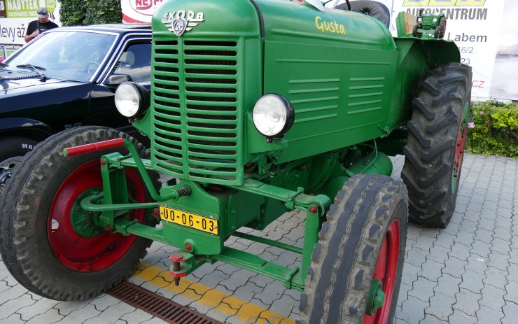 Historicý traktor. Ilustrační foto