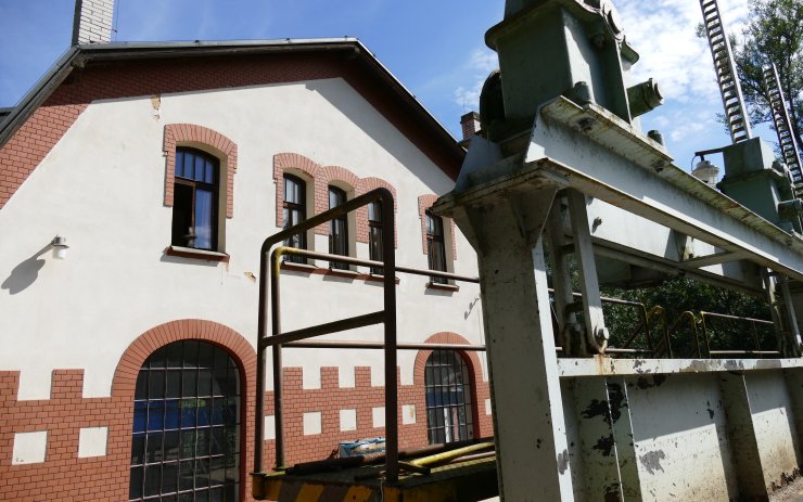 Malá vodní elektrárna Želina. Foto: Oldřich Hájek