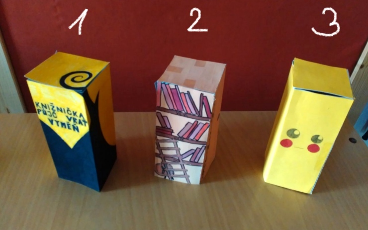 Tři vítězné návrhy, jak by mohla nová knižnička vypadat. Zdroj: město Klášterec nad Ohří