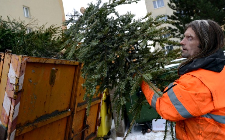 V kompostárně skončilo 28 tun stromků. 