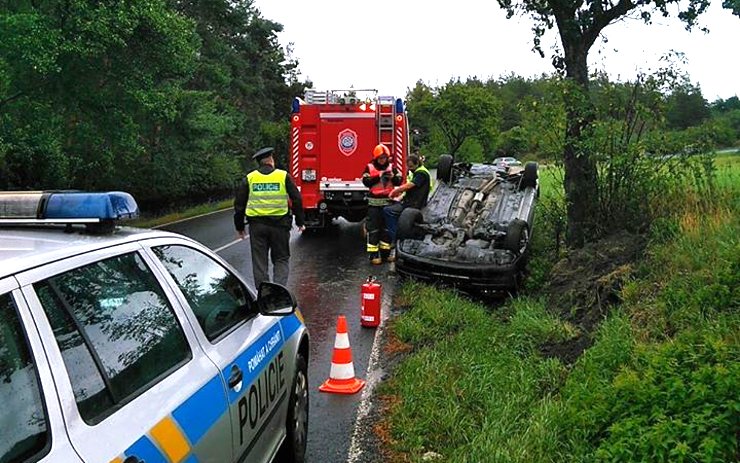 Další auto na střeše! A znovu u Kadaně