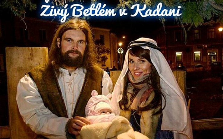 V Kadani bude poprvé živý betlém. Ježíška si zahraje opravdické miminko