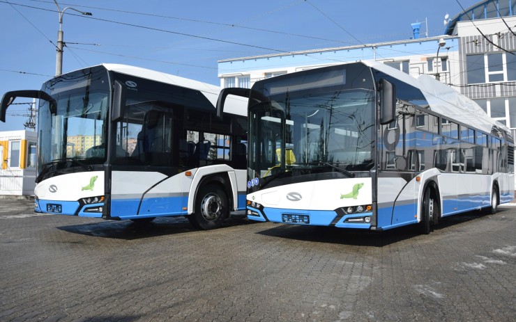 V Chomutově a Jirkově budou jezdit nové autobusy a trolejbusy. První vozy vyjedou do ulic už na jaře