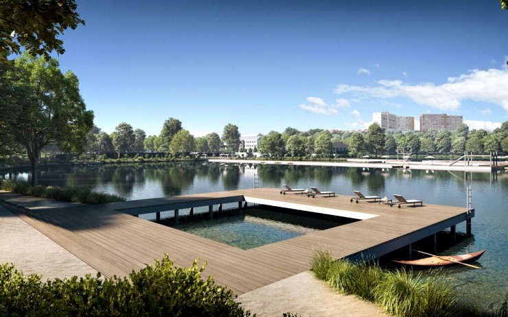 Architekti navrhli novou tvář unikátního Kamencového jezera, investovat by se mělo 100 milionů