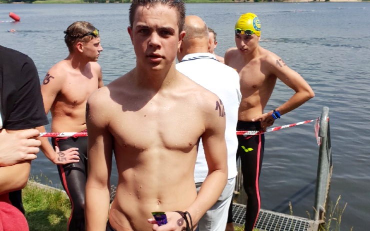 Jakub Štemberk pojede na mistrovství Evropy juniorů v dálkovém plavání