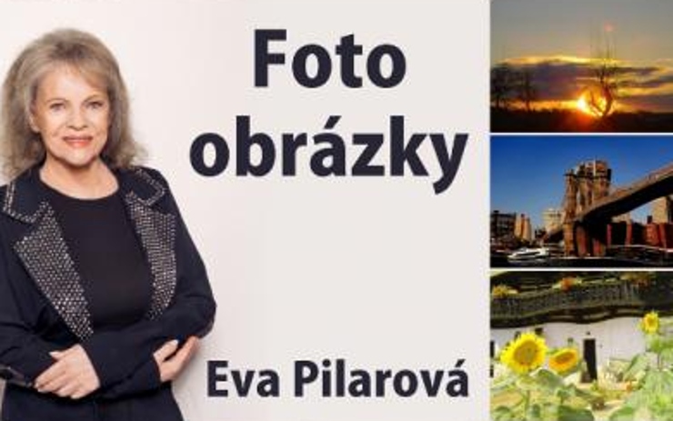Zpěvačka Eva Pilarová v roli fotografky. Své snímky bude vystavovat společně s Robertem Vano