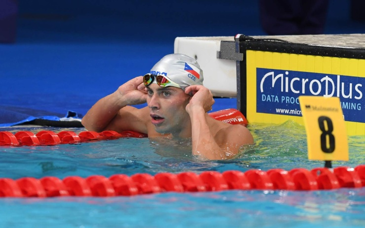 Plavání: Tomáš Franta na světovém poháru v Budapešti splnil limity pro mistrovství světa