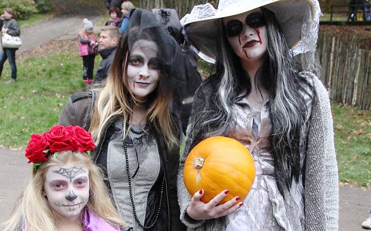 Strašidelný park, strašidelná zoo, dlabání dýní. Organizátoři už lákají na tradiční halloweenské akce