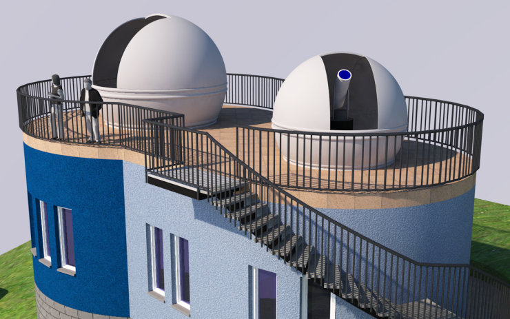Sen o astronomické observatoři v Kadani se stává skutečností