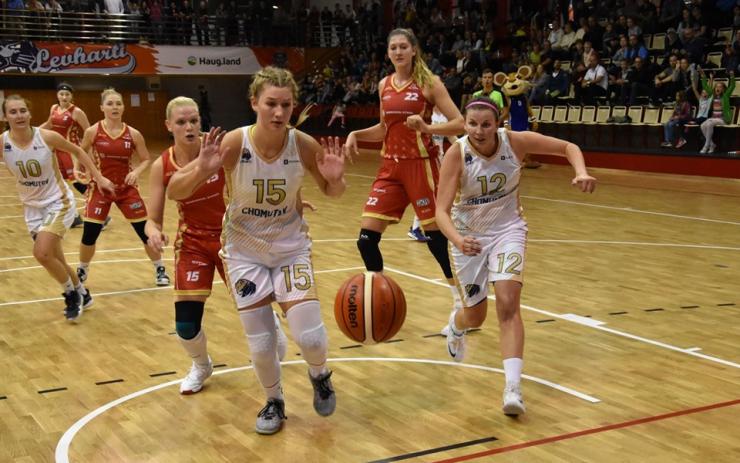 OBRAZEM: Chomutovské basketbalistky si splnily sen, probojovaly se do Ženské basketbalové ligy