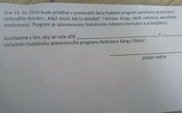 Národní demokracie brojí proti vystoupení rappera Radka Bangy na základní škole: Neposílejte tam své děti!