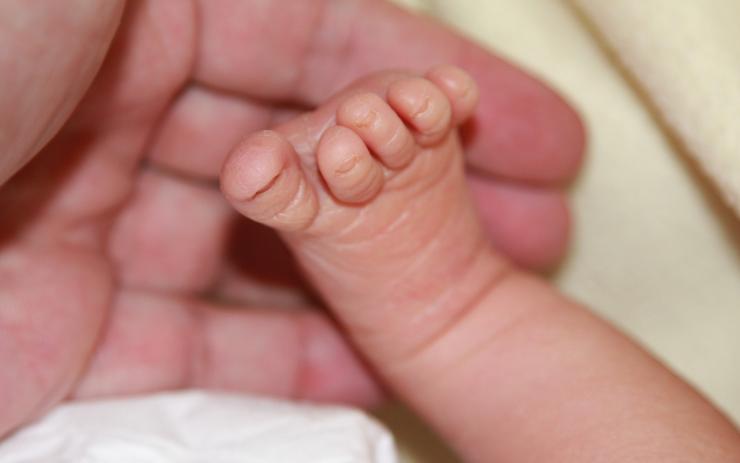 Vítej na světě! Prvním letošním miminkem Chomutova je Nikola Adiová