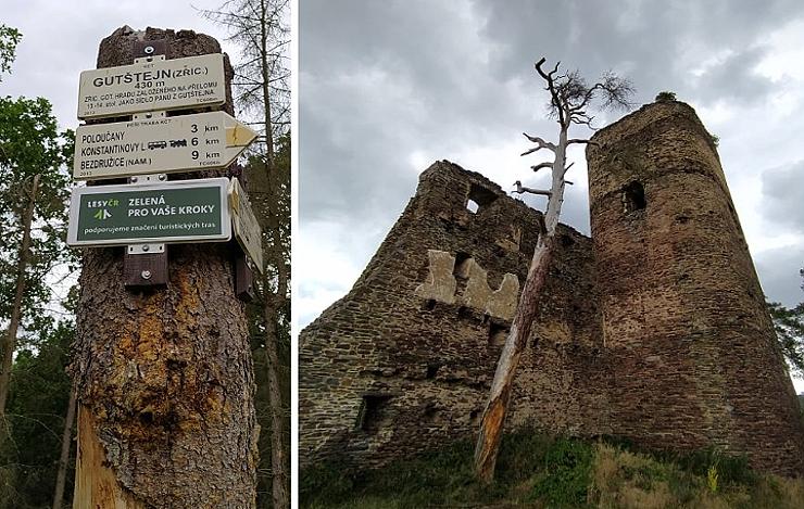 TIP NA VÝLET: Vydejte se na zříceninu hradu Gutštejn s nádhernou přírodou v okolí