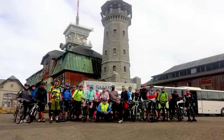 FOTO: Cyklisté zakončili sezónu. Poslední výšlap měřil 72 kilometrů