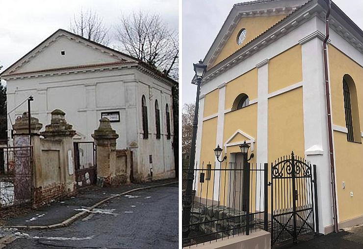 PŘED A PO: Rekonstruovaná synagoga v Jirkově už dostává finální podobu. K čemu bude sloužit?