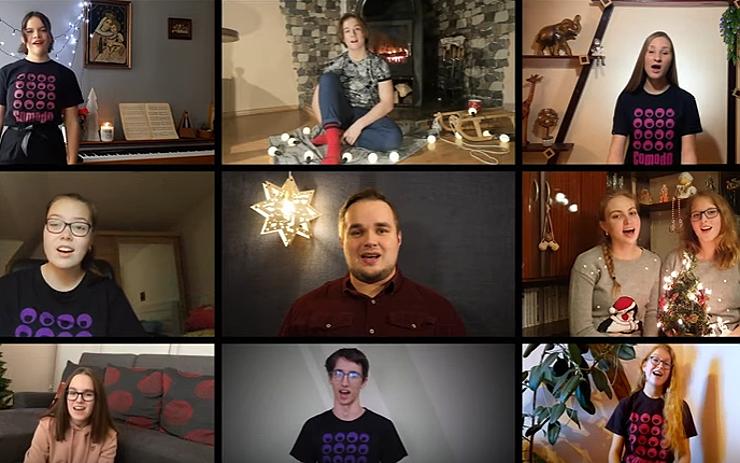 VIDEO: Tohle vás potěší i dojme! Gymnazisté nazpívali nejznámější vánoční píseň Karla Gotta