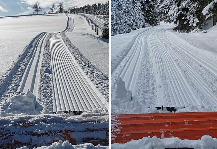 FOTO DNE: Nádhera! Vyrazte na běžkách z centra Chomutova až na Horu sv. Šebestiána a Boleboř