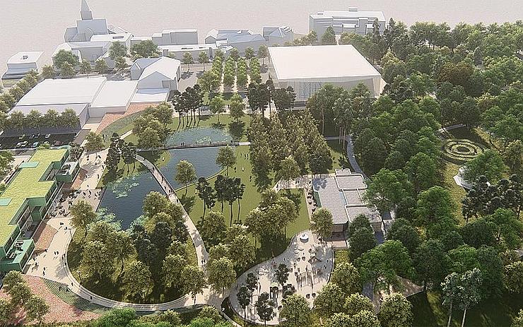 VIZUALIZACE: Takto chce Chomutov rozšířit městský park a vybudovat moderní nízkouhlíkovou čtvrť!