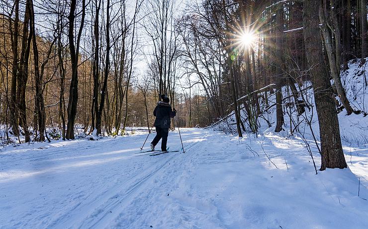 Vyrazte o víkendu na běžky! V Chomutově nechali protáhnout běžkařskou stopu v Bezručově údolí