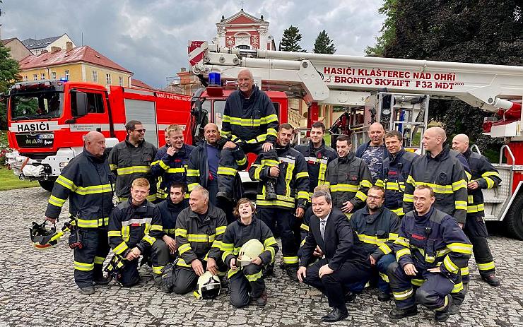 Dnes je mezinárodní den hasičů! Město Klášterec jim děkuje za jejich obětavou práci