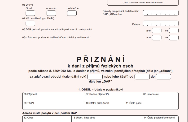 Nevíte si rady s daňovým přiznáním? Do Jirkova přijedou pomoci úředníci finanční správy