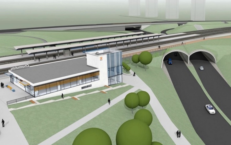 Ministerstvo dopravy ČR posvětilo přesun nádraží v Chomutově. Litvínov chce také posunout koleje