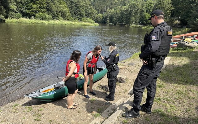 Policisté se zaměřili na vodáky