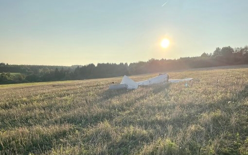 U Odolenovic spadl větroň. Pilot nehodu nepřežil