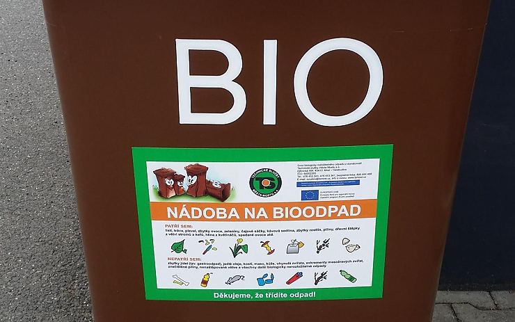 V Ostrově budou třídit bioodpad. Po městě rozmístí hnědé popelnice a kontejnery