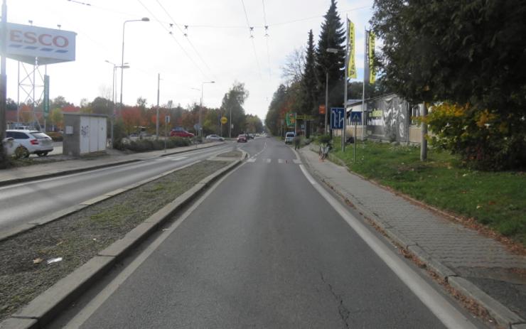 Na tomto přechodu srazil cyklista chodce. Policie hledá svědky