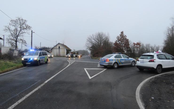 Na této křižovatce srazila řidička cyklistu. Hledají se svědci nehody