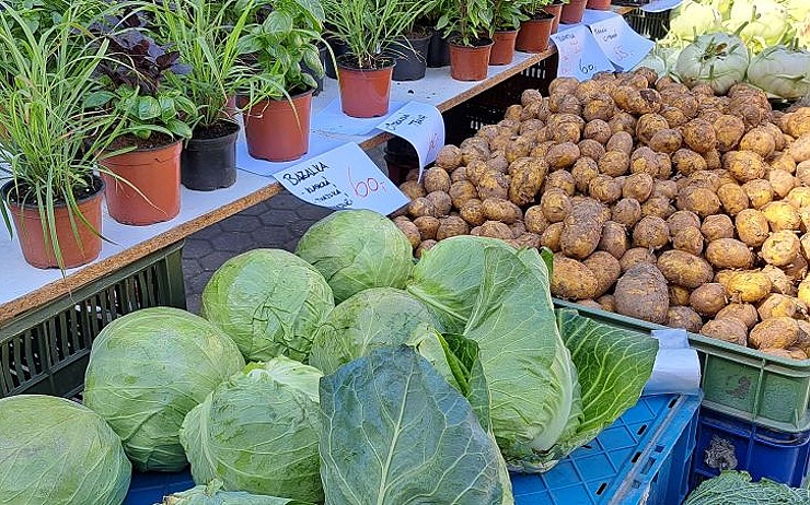 Přijďte si nakoupit čerstvou zeleninu a ovoce od našich pěstitelů na farmářské trhy 