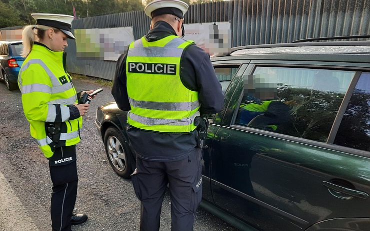 Policisté napříč krajem kontrolovali alkohol a drogy u řidičů. Byli úspěšní