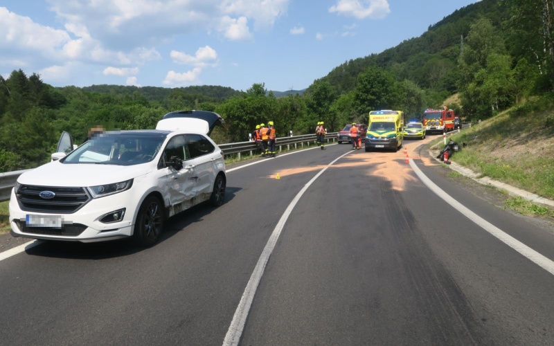 auto pro srážce s jinou motorkou