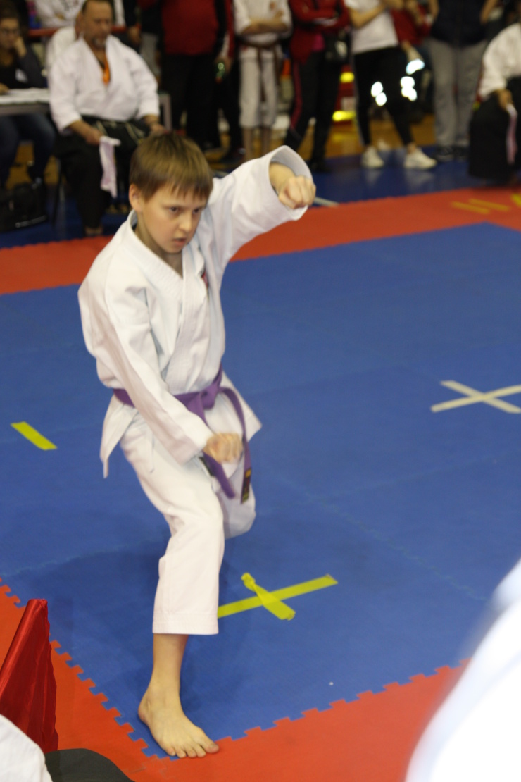 Martin Drábek při kata. Foto: Hana Husáková