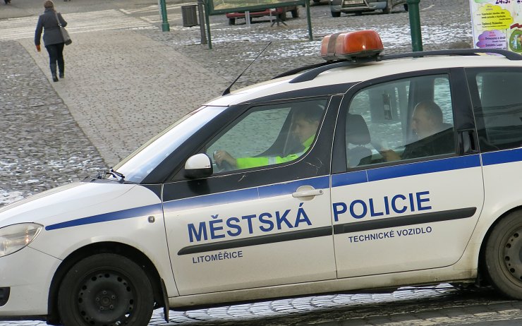 Městská policie Litoměřice. Ilustrační foto