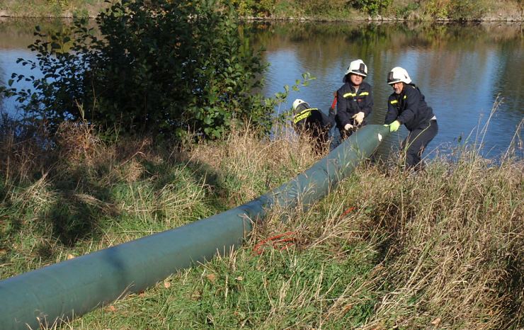 Havarijní cvičení v Elektrárně Chvaletice. Foto: Severní energetická