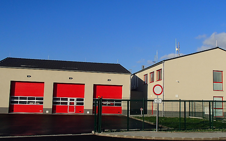 Nová požární stanice. Foto: HZS ÚK
