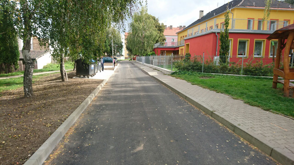 Ulice Prokopa Holého. Foto: město Lovosice